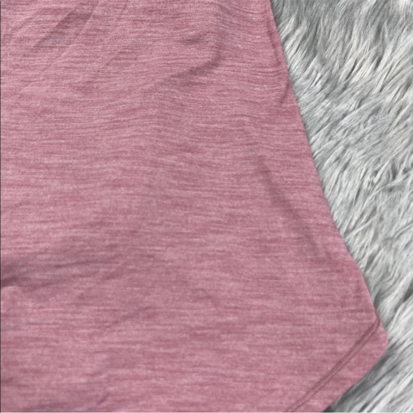 Lululemon Free To Be Serene Tank 2 In 1 Heathered Quicksand Size 6 - Picture 4 of 12